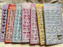 未開封】サンリオ　ボンボンドロップシール　ミニ　mini 正規品　7枚セット