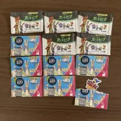DAISO FIXEEZピーターラビット7枚　ズートピア未開封5枚　全部で12枚