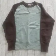 ☆Two Moon・レアカラー☆ クルーネックスウェット ミントチョコ