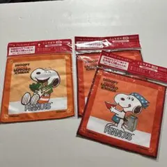 サッポロ一番 スヌーピー ミニタオル 3枚セット