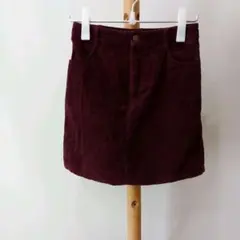 WEGO STANDARD 【L】コーデュロイタイトスカート 美品 レディース