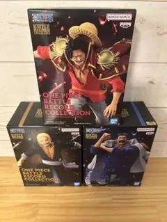 ワンピース バトルレコードコレクション ロジャー　レイリー　ガープ　セット