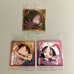 ONE PIECE ウエハース シール ×3 ②