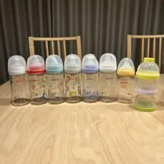 Pigeon 哺乳瓶(ガラス) 7本セット