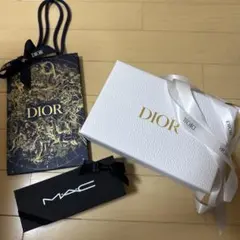 Dior 紙袋 箱 MAC 箱 (リボン付)