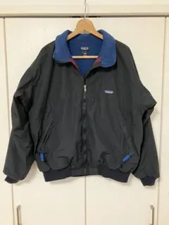 Patagonia シェルドシンチラジャケット　ブラック　Lサイズ　USA製