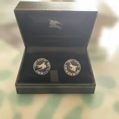 バーバリーブラックレーベル カフスボタン