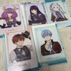 葬送のフリーレン　エニマイくじ　G賞　クリアポスター　5種