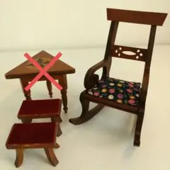 Shackman　ミニチュア　ロッキングチェア　イス２脚　セット