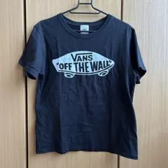 VANS 半袖 tシャツ カットソー トップス ブラック レディース メンズ 服
