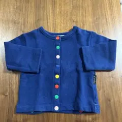 agnès b. ネイビー ボタン付きカーディガン 1 an