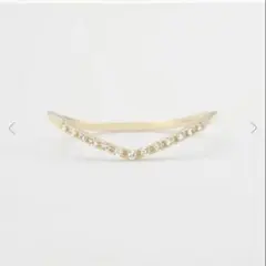 agete アガット　K18 ダイヤモンド リング 7号