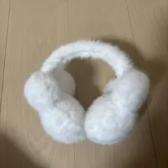 ディズニー イヤーマフ ミッキー ホワイトファー 耳あて