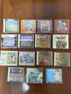 芳*年様 すぎやまこういちドラゴンクエストCD(14枚)＋ファミコンピ(おまけ)