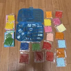 アクアビーズセット ケース付き　20袋