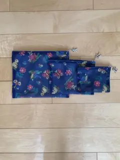 フェイラー ハイジ メッシュポーチ ネイビー　3点セット