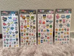 4 size STCKER 4サイズステッカー たまごっち 4種類　シール　新品
