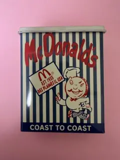 レトロ　Mc Donald’s 缶