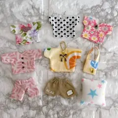 ★オビツ11　ねんどろいどどーる　服　Tシャツ　パンツ　バッグ　ドール服