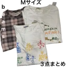 beams)レディースティシャツＭサイズ３点まとめ売りのサムネイル