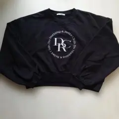 SLY ブラック スウェット トレーナー FREEサイズ