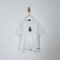 マックレガー 白 半袖Tシャツ ベアプリント M 綿100% コットン 夏のサムネイル