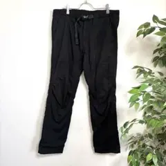 ユニクロUNIQLO ウォームイージーパンツ 暖パン　メンズ　黒　M アウトドア