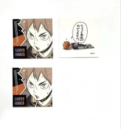 ハイキュー　スクエアステッカー　日向翔陽