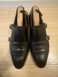 CARMINA×Trading Post ダブルモンク 黒 7.5 スペイン製 - メルカリ