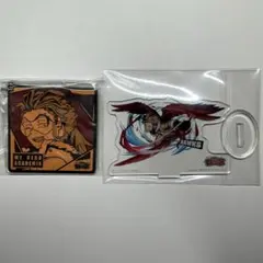 僕のヒーローアカデミア 一番くじ ラバーキーホルダー アクリルスタンド ホークス