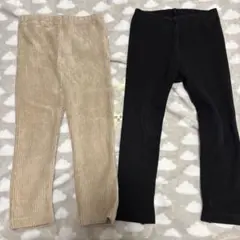 100cmのズボンユニクロ　クロッシー　どっちもせいかい　長ズボン