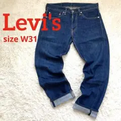 ✨濃紺✨リーバイスLevi's デニム511 赤耳セルビッジ 黒カン 140周年