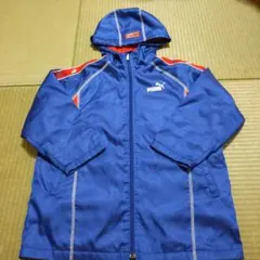PUMA キッズ ウィンドブレーカー 青 赤