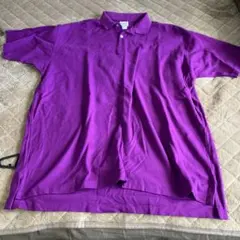 L.L.Bean メンズ XX-Large 紫色ポロシャツ　アメリカ製