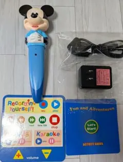 ミッキーマジックペン　充電器セット　ディズニーワールドイングリッシュのサムネイル
