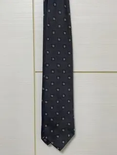 DOLCE&GABBANA シルク ネクタイ ダークグレー