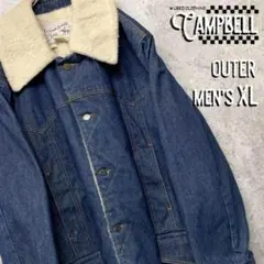 【レアXL☆USA製70s】Leeリー ストームライダー 裏ボアデニムジャケット