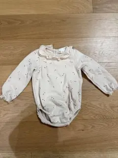 ZARA フリル付きロンパース 6-9ヶ月