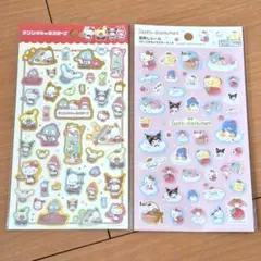 サンリオキャラクターズ　シール　箔押し