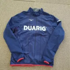 DUARIG ネイビー ピステ・ウィンドブレーカー、Mサイズ