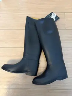 新品タグ付きAIGLE レインブーツ ロングブーツ ネイビー XL 36のサムネイル