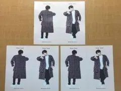 中島健人 Sexy Zone MODE collection 厚紙 3枚 セット