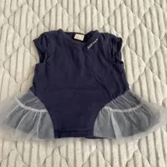 petit main Tシャツ チュール付き 80cm 女の子