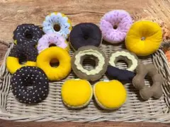 【SALE】フェルトのドーナツ6種14こセット