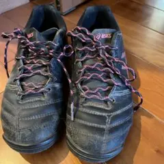ASICS DS LIGHT 2 ブラック/ピンク スパイクシューズ　23センチ