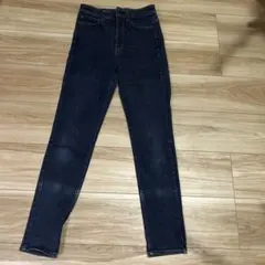 ユニクロ⭐︎スキニーデニム ダークブルー サイズ23
