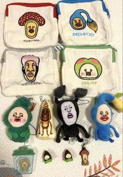 まとめ売りこびとづかん ポーチ人形 ベニキノコビトアラシクロバネ