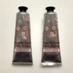 2個 未使用 ロクシタン チェリーブロッサム ソフトハンドクリーム 30mL