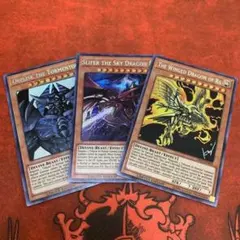 遊戯王【英語版】三幻神（オベリスク、オシリス、ラー）TN19 シク 3枚セット‼️