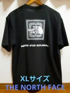 ザ・ノース・フェイス Tシャツ XL　ブラック　バックプリント